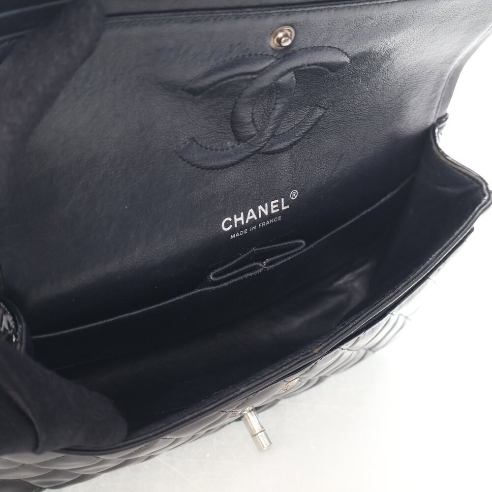 Chanel Medium Patent Classic Double Flap Bag - Picture 11 of 16